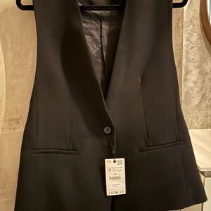 Zara Black Women's Vest